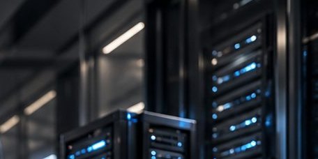 Data center server racks protected by a firewall